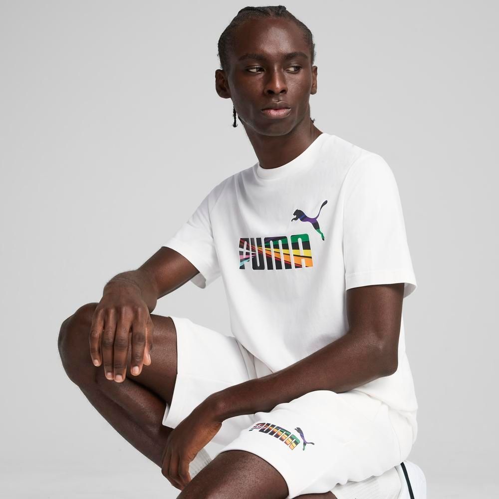 PUMA 短T 基本系列 LOVE UNITED 白色 短袖 T恤 男 68469902