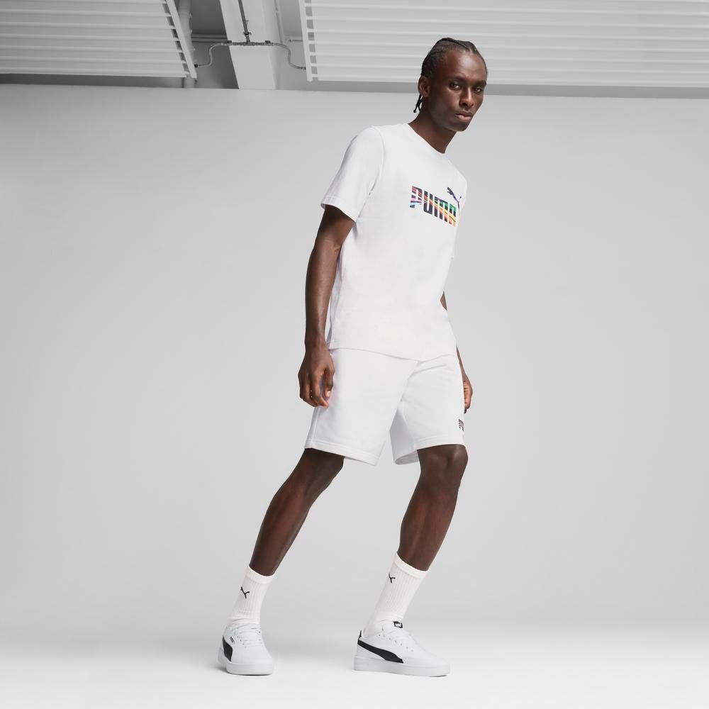 PUMA 短T 基本系列 LOVE UNITED 白色 短袖 T恤 男 68469902
