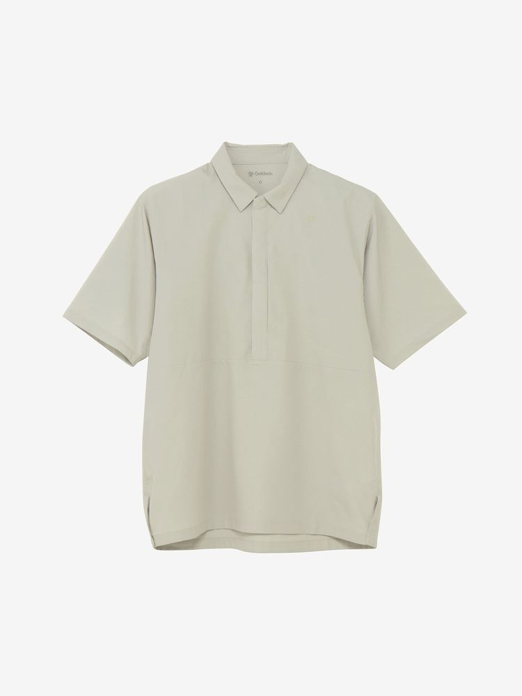 Goldwin |All Directions Light Short Sleeve Shirt"Beige Haze"