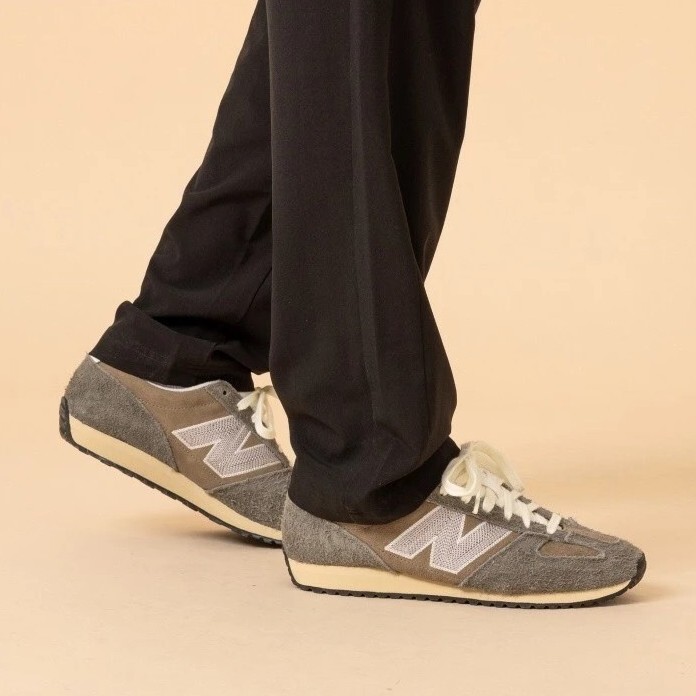 男女鞋 NEW BALANCE 471 棕色 毛絨 麂皮 復古 休閒鞋【U4717CF】NB471