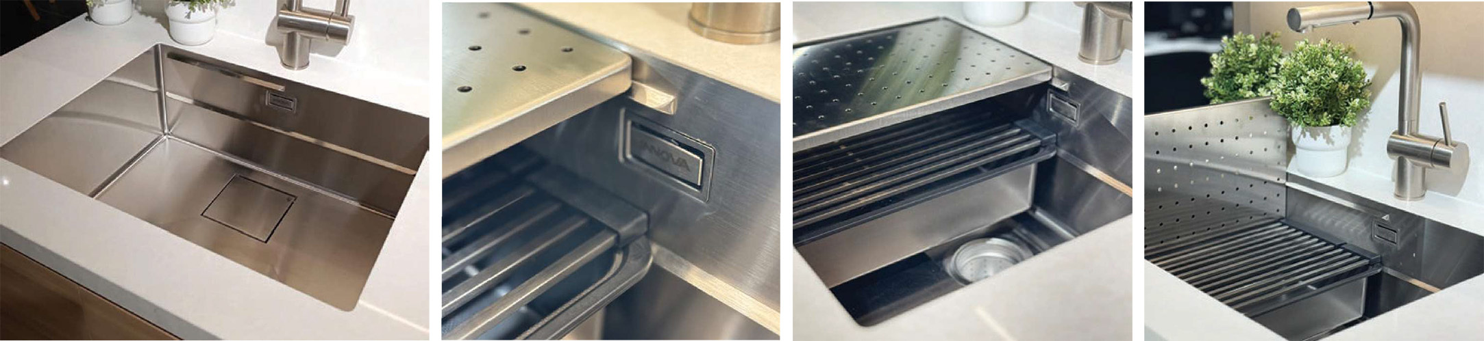 innova s 無縫拼接 316不鏽鋼廚房鋅盤