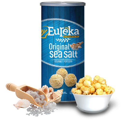 myEureka爆谷 原味海鹽味 70g(罐裝)