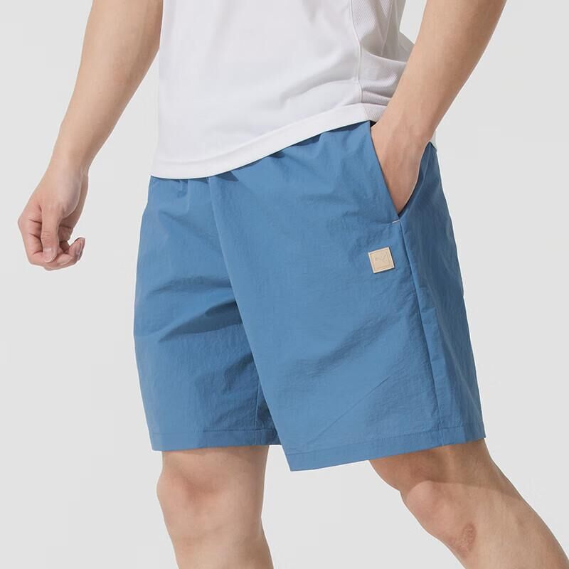 PUMA 短褲 基本系列 SE UV 水藍色 8吋 短風褲 男 68928558