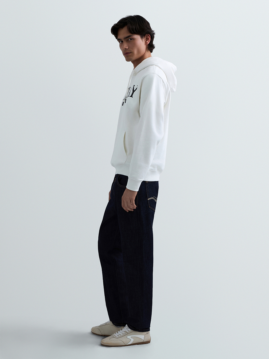 NEAAL 深藍修身丹寧牛仔褲