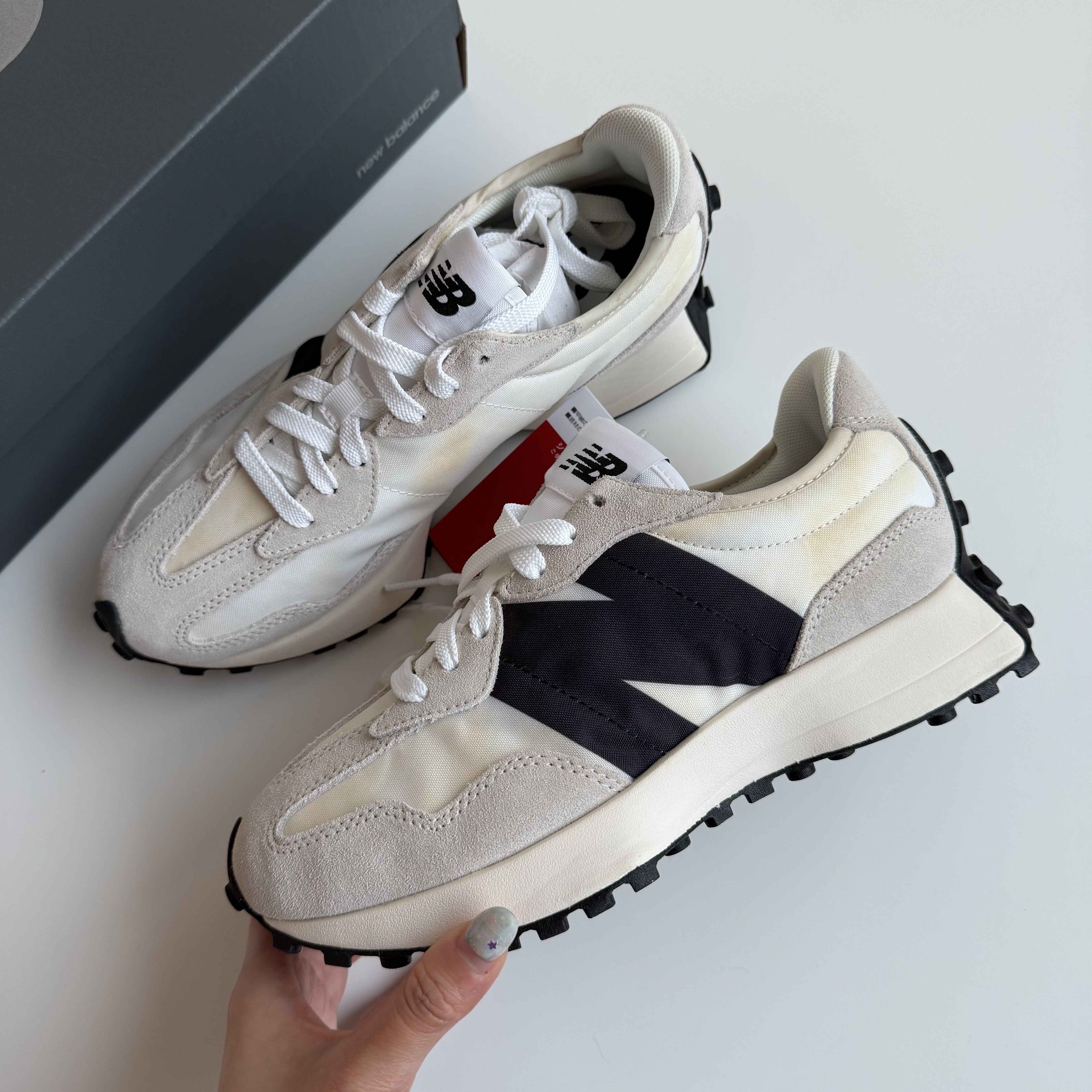 庫存出清，售出不退換┃new balance 327 海鹽 MS327FE