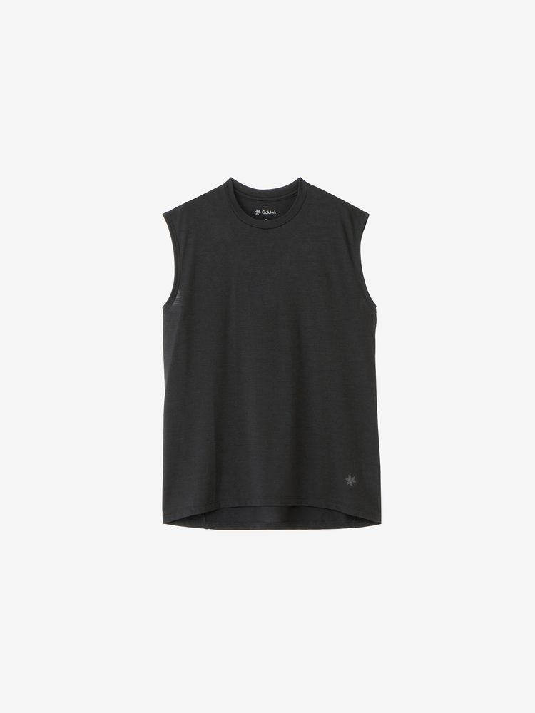 Goldwin |Fast Run Hybrid Wool Sleeveless "Black"