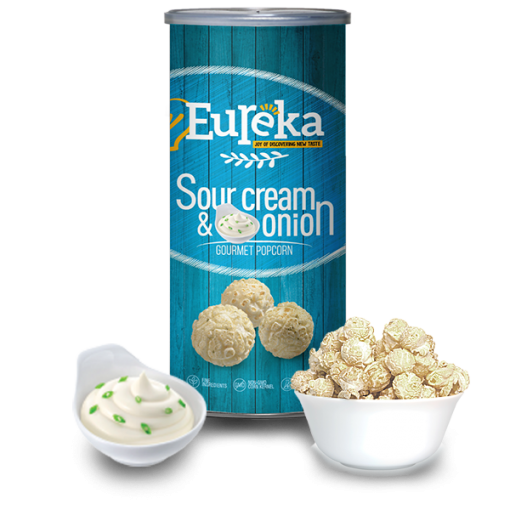 myEureka爆谷 酸忌廉洋蔥味 70g(罐裝)