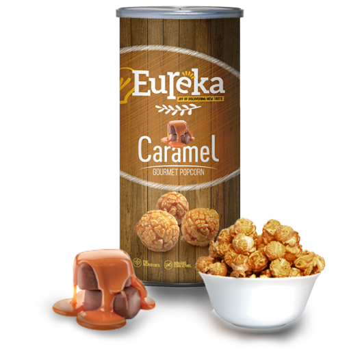 myEureka爆谷 焦糖味 70g(罐裝)