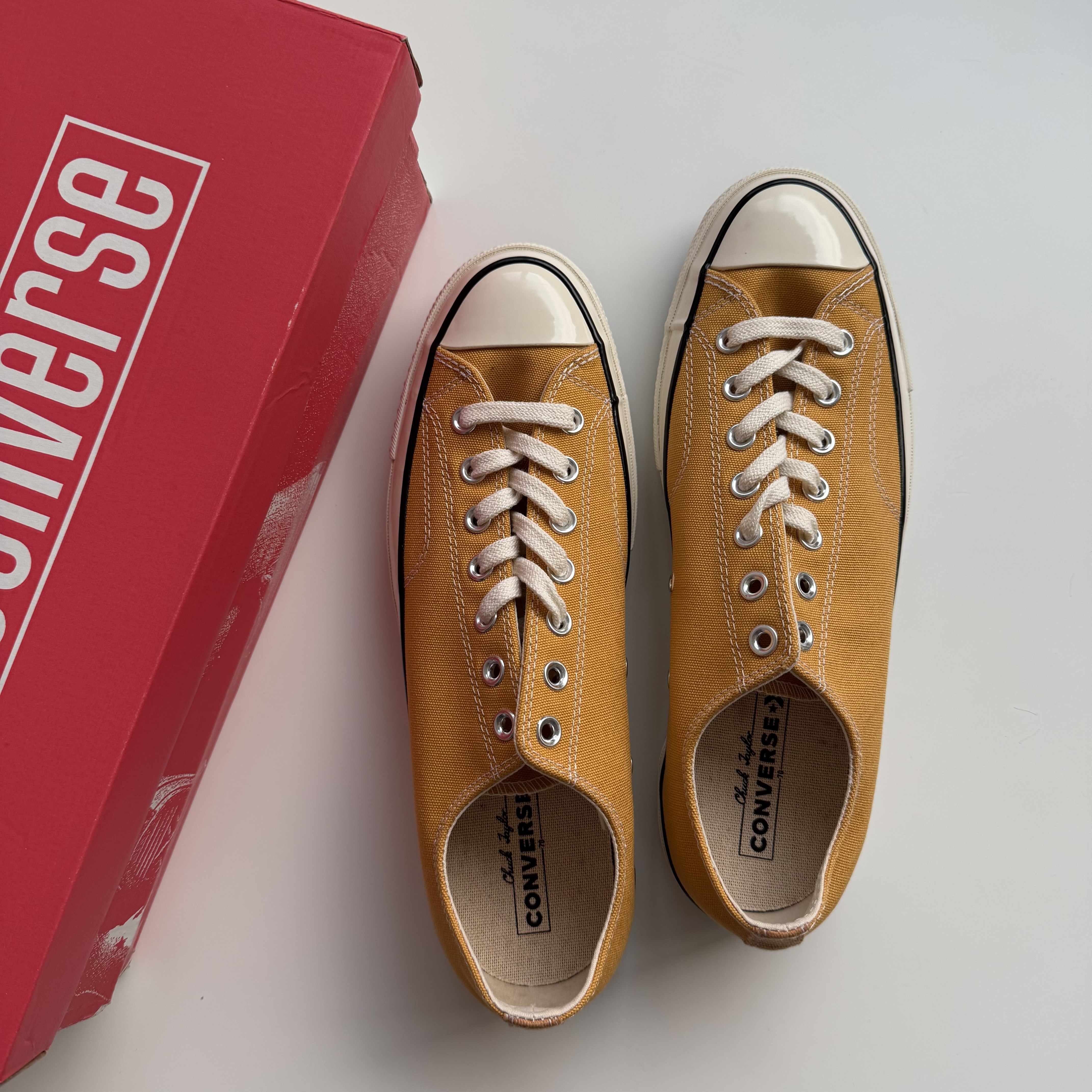 零碼出清┃CONVERSE CHUCK TAYLOR 1970 芥末黃帆布