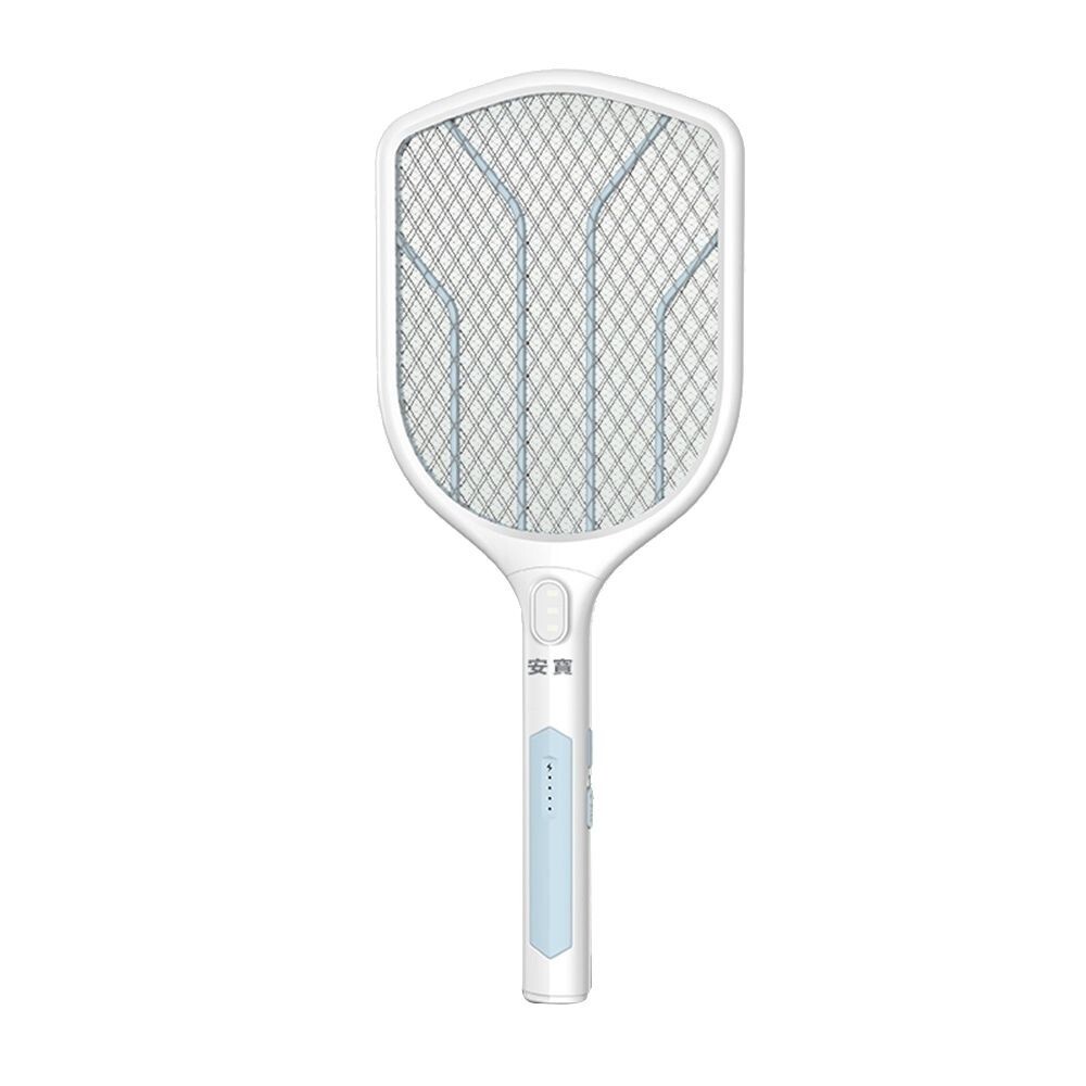 【Anbao】 AB-9922 Electric Mosquito Swatter with Battery Display (Rechargeable)