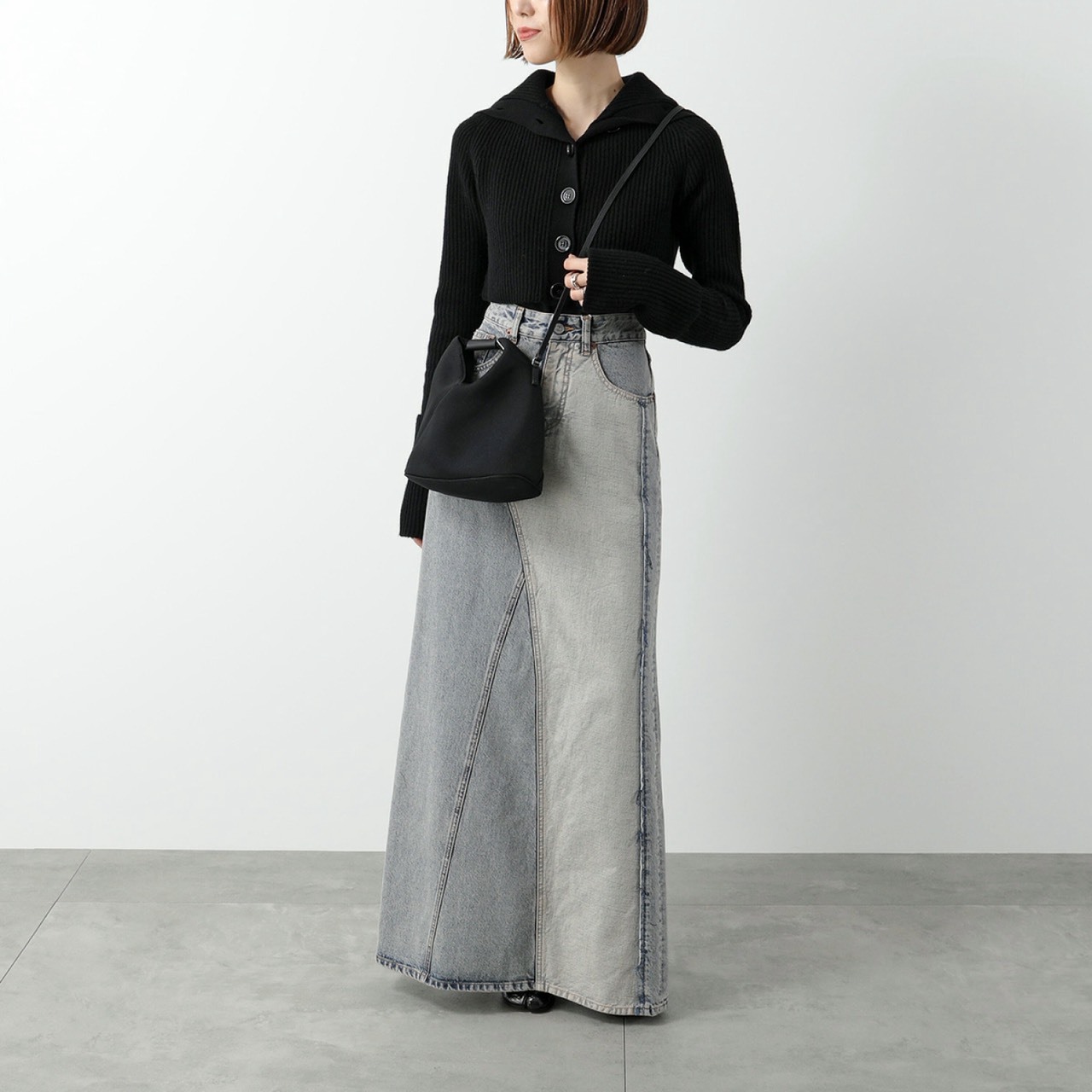 【日本連線】MM6 MAISON MARGIELA 兩用包 網眼 黑色 SB6WD0026P6414