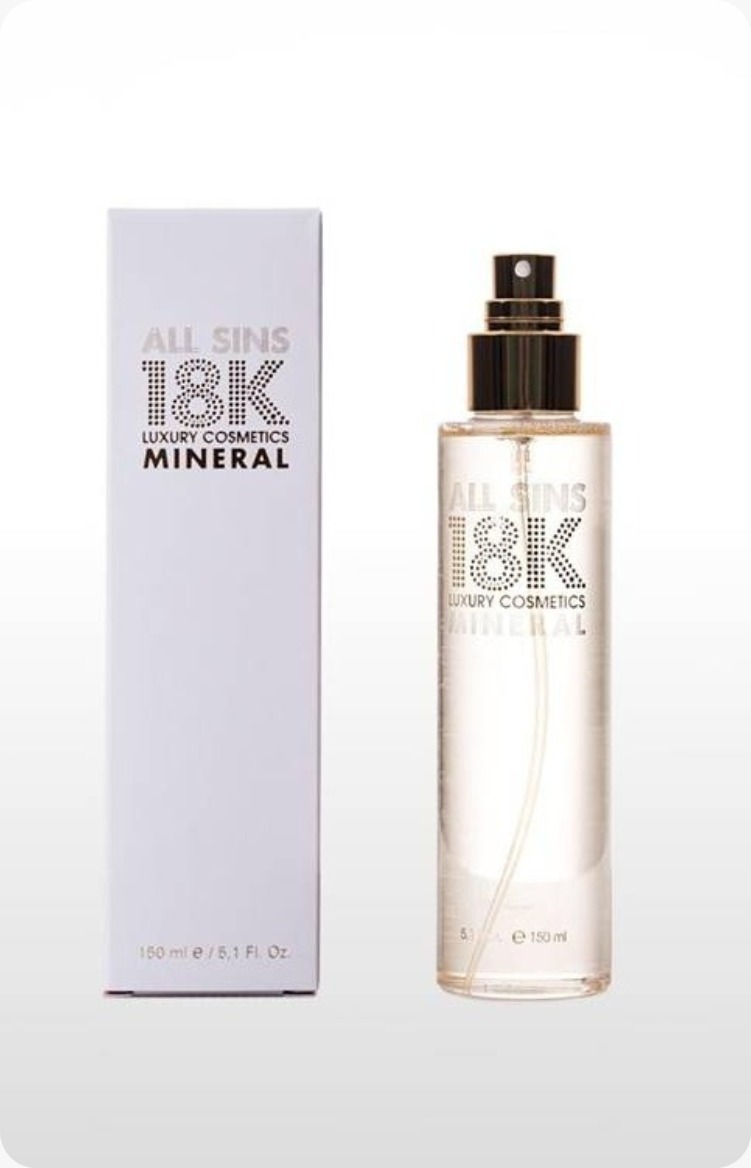 (7140) ALL SINS 18K 奢華黃金礦物噴霧150ML
