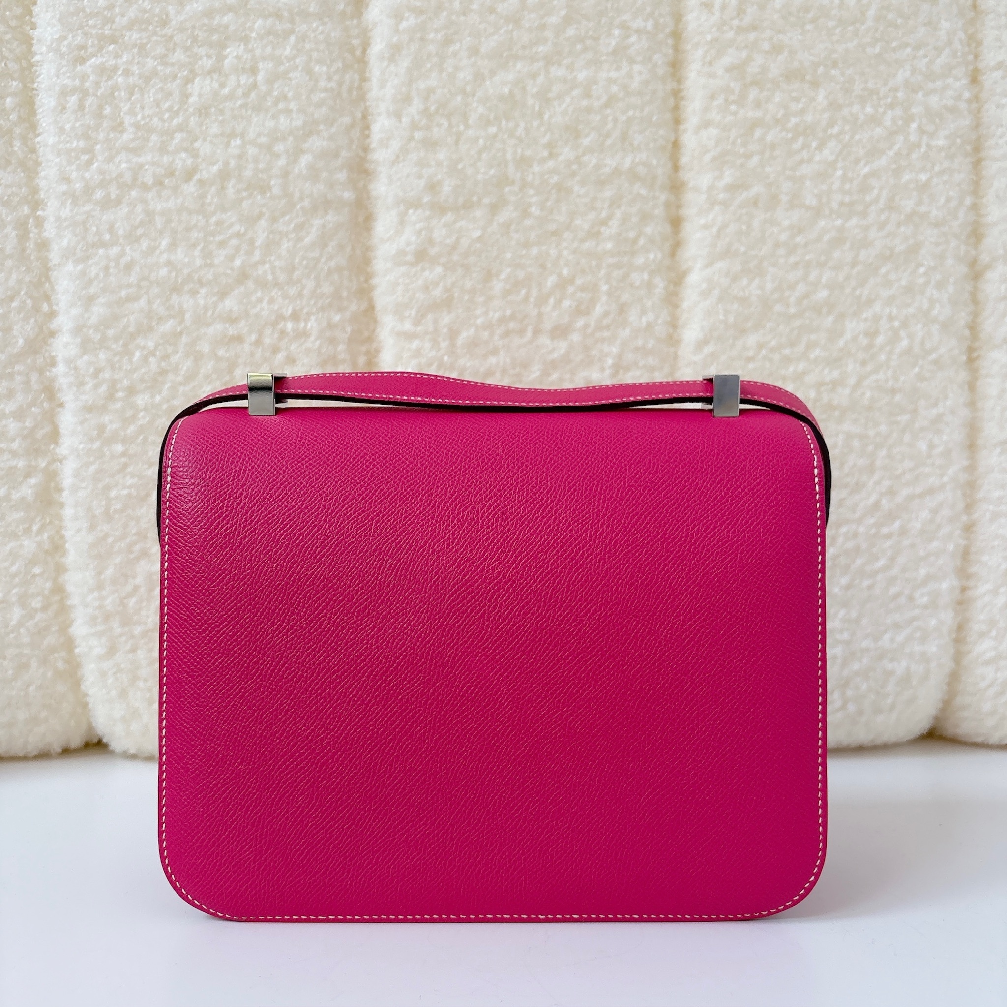 Hermès Roulis mini - Rose Pourpre / SHW