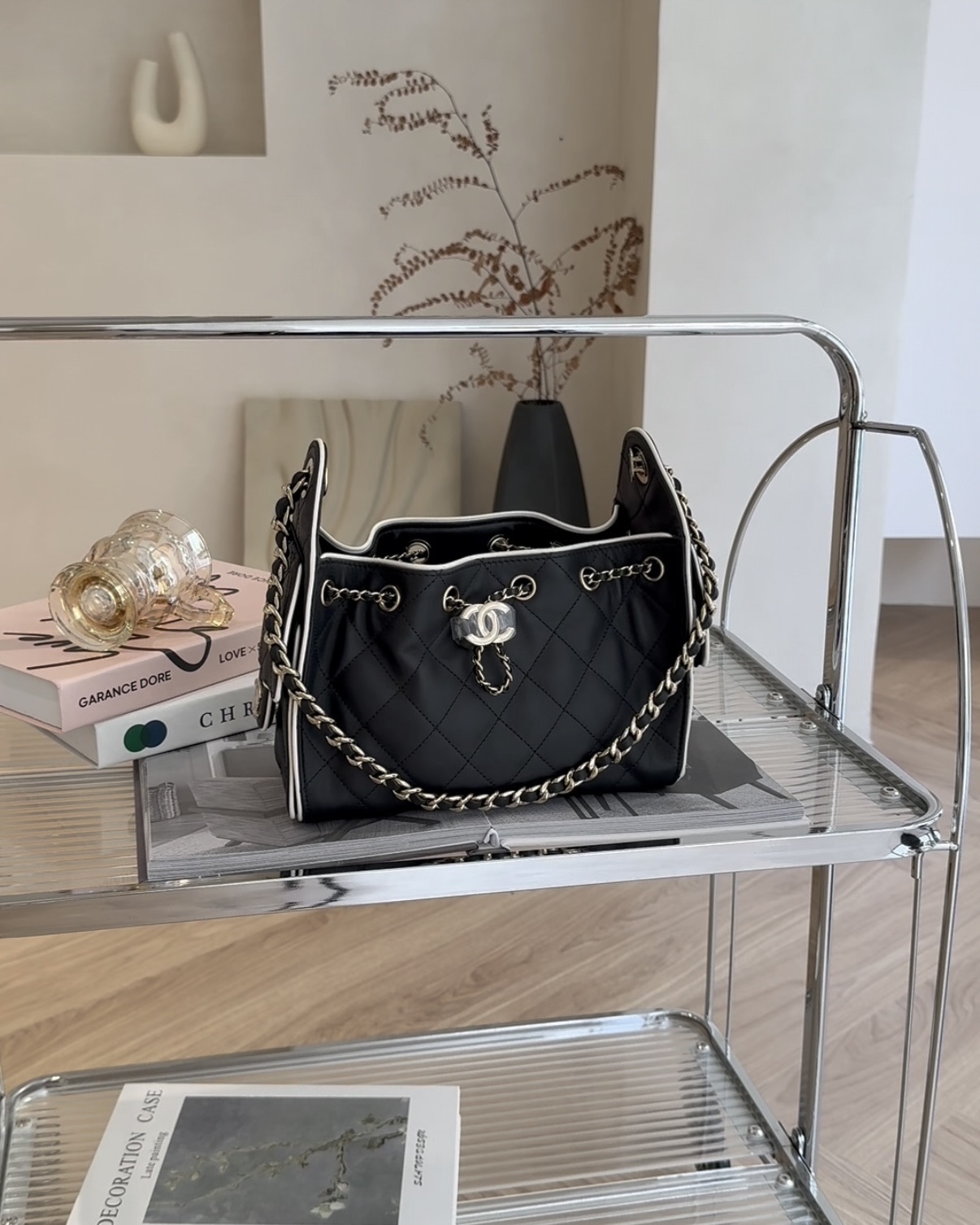 CHANEL｜26S 25BAG MINI 黑白熊貓