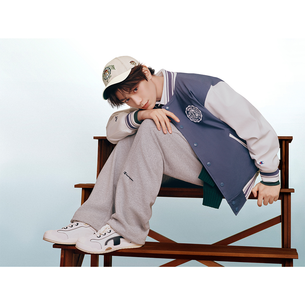 男款- Crown Street Horse 福馬冠貝鞋-奶白/黑（U6AFCTM16-U3 ）