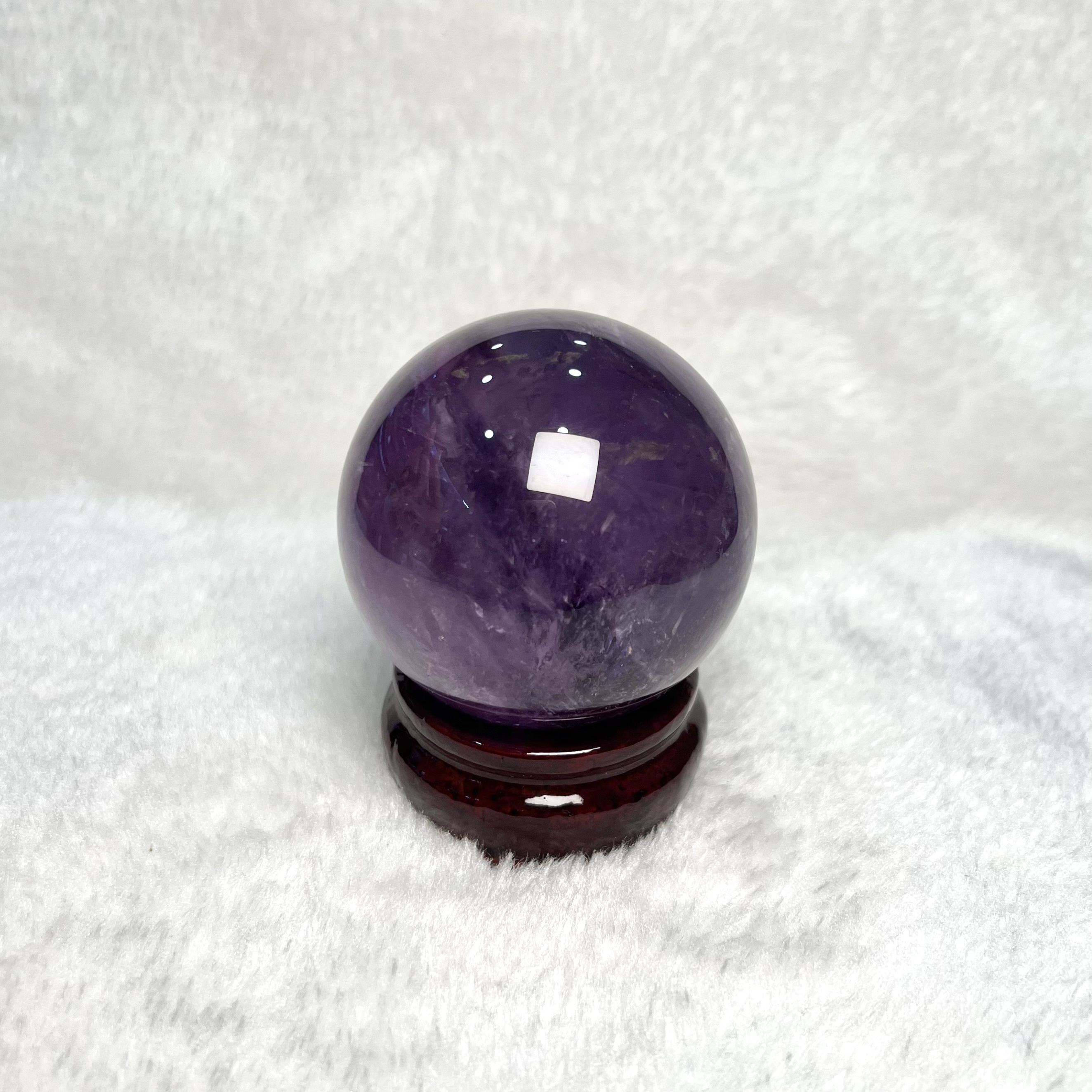 紫水晶球 6.2cm #A732