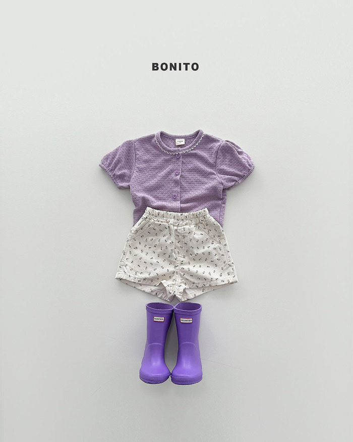 正韓夏Bonito 嫩嬰/小童兩色碎花短褲