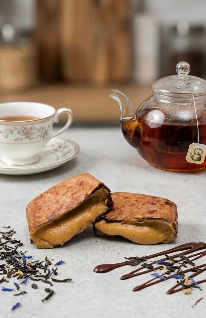 【急凍貨】元朗名物 倆口小吃 生壓餅-伯爵茶 1個