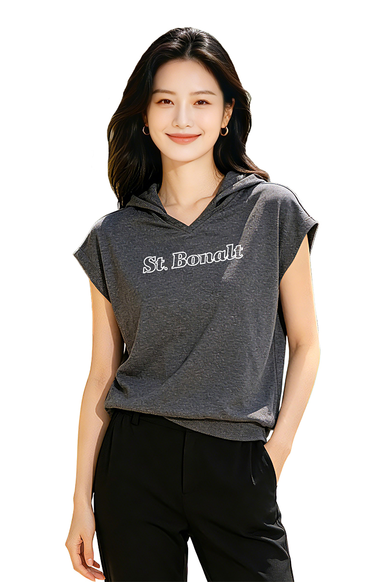 涼感速乾連帽T恤｜女款 8065