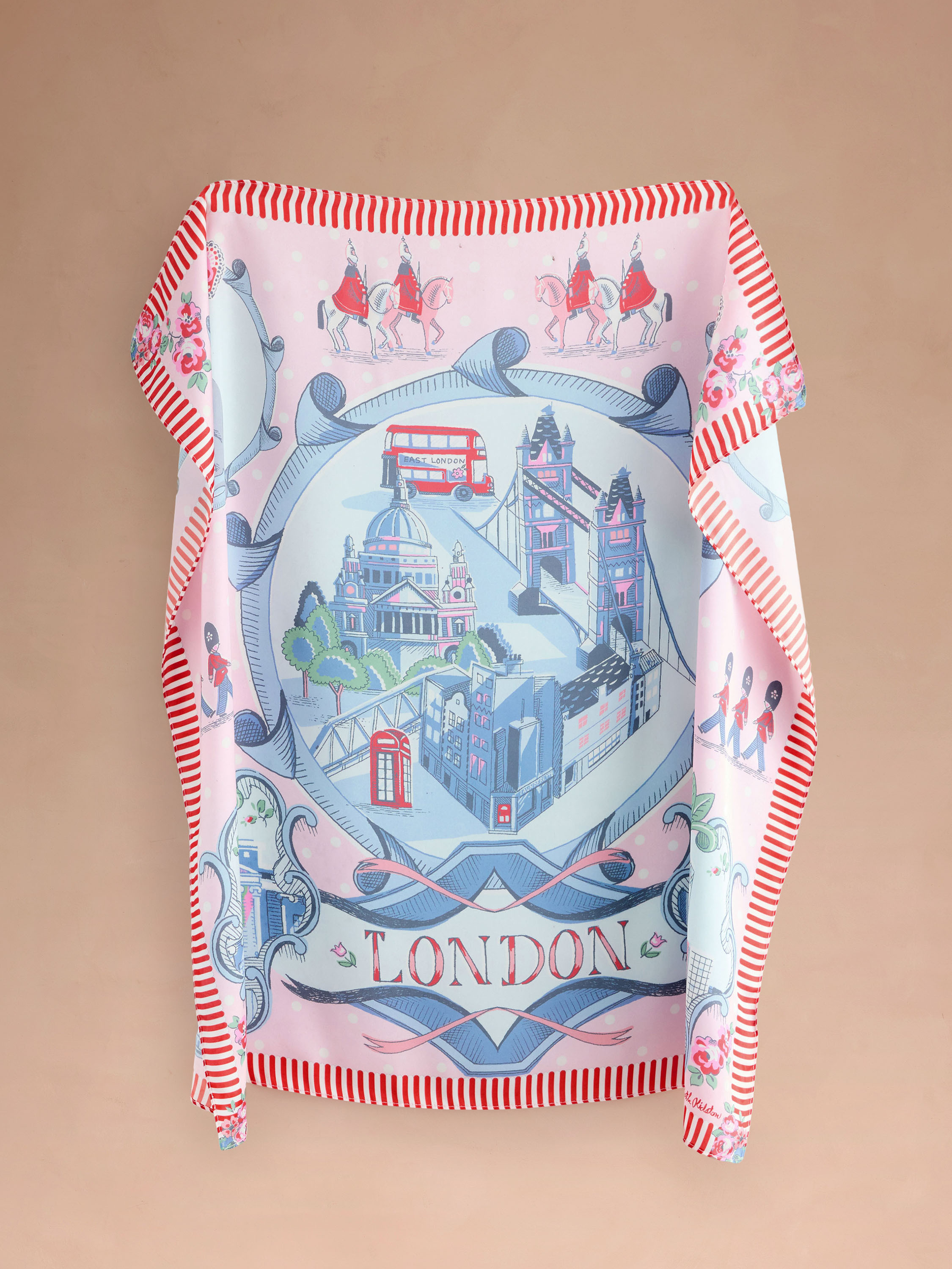 London Town 方形絲巾