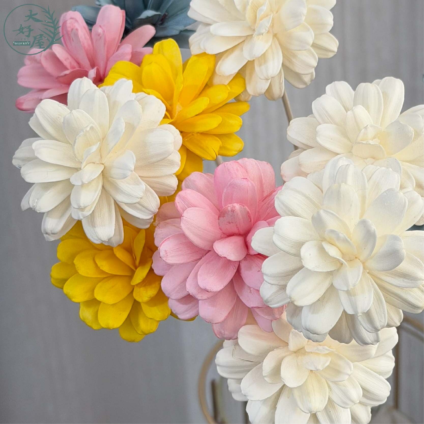 乒乓菊手工花