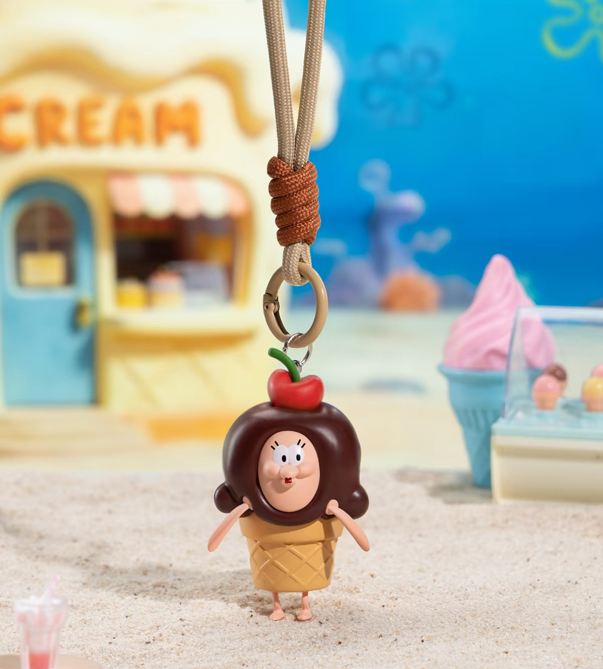 Spongebob 海綿寶寶 正版授權 比奇堡 美食派對吊飾盲盒6+1款 鑰匙圈(任買兩件7-11免運)/預購