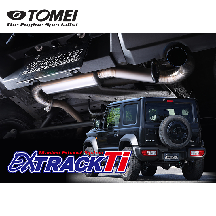 TOMEI EXTRACK Ti 鈦金屬排氣管 SUZUKI JIMNY 2019-