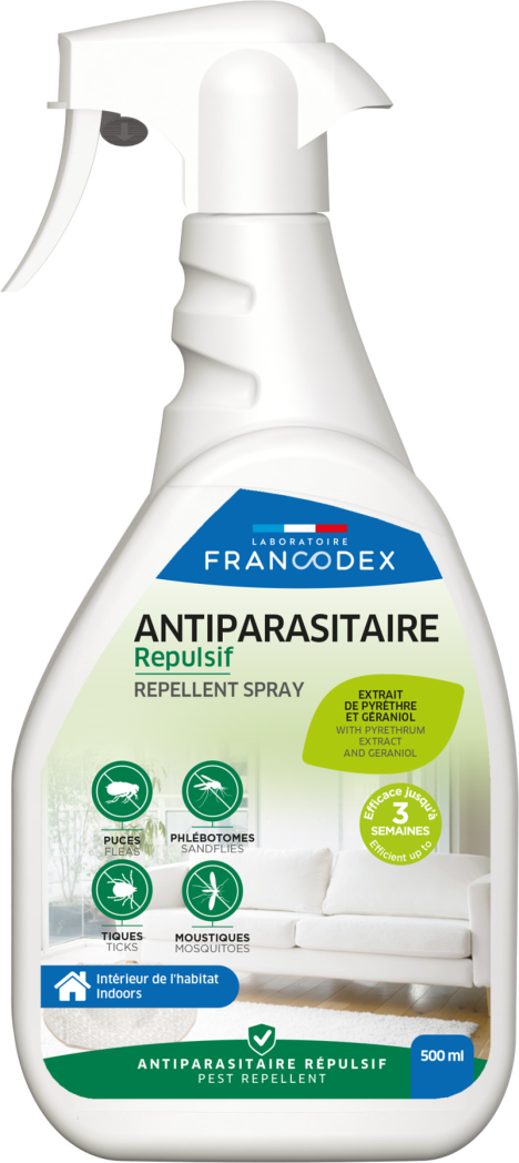 Francodex 環境驅蝨噴霧 500ml（美容護理）