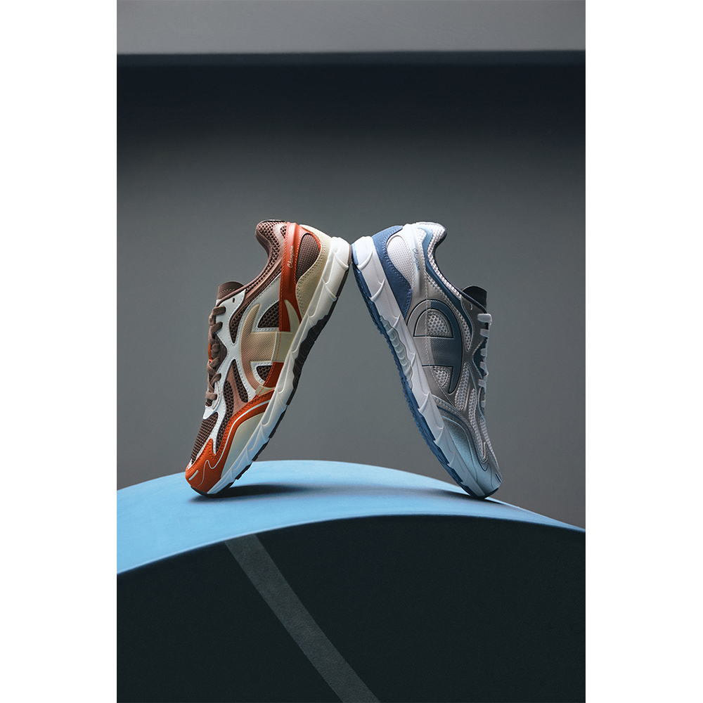 男款-Wing Streak復古跑鞋-琥珀棕 (U6BFCRM12-S1）