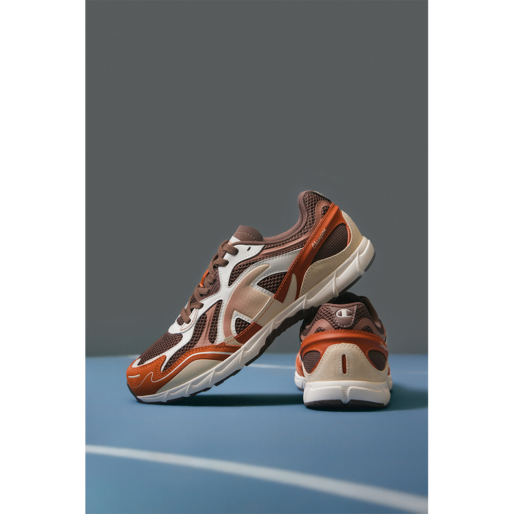 男款-Wing Streak復古跑鞋-琥珀棕 (U6BFCRM12-S1）