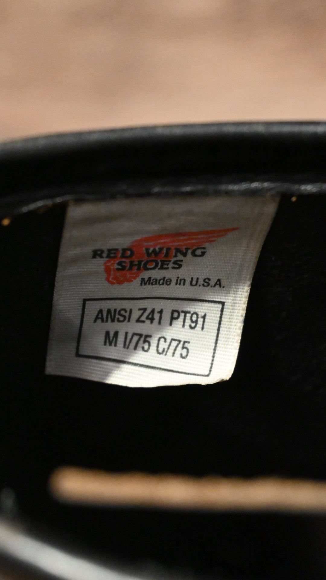 90's(1995y) RED WING Engineer Boots (W/Knife pocket)