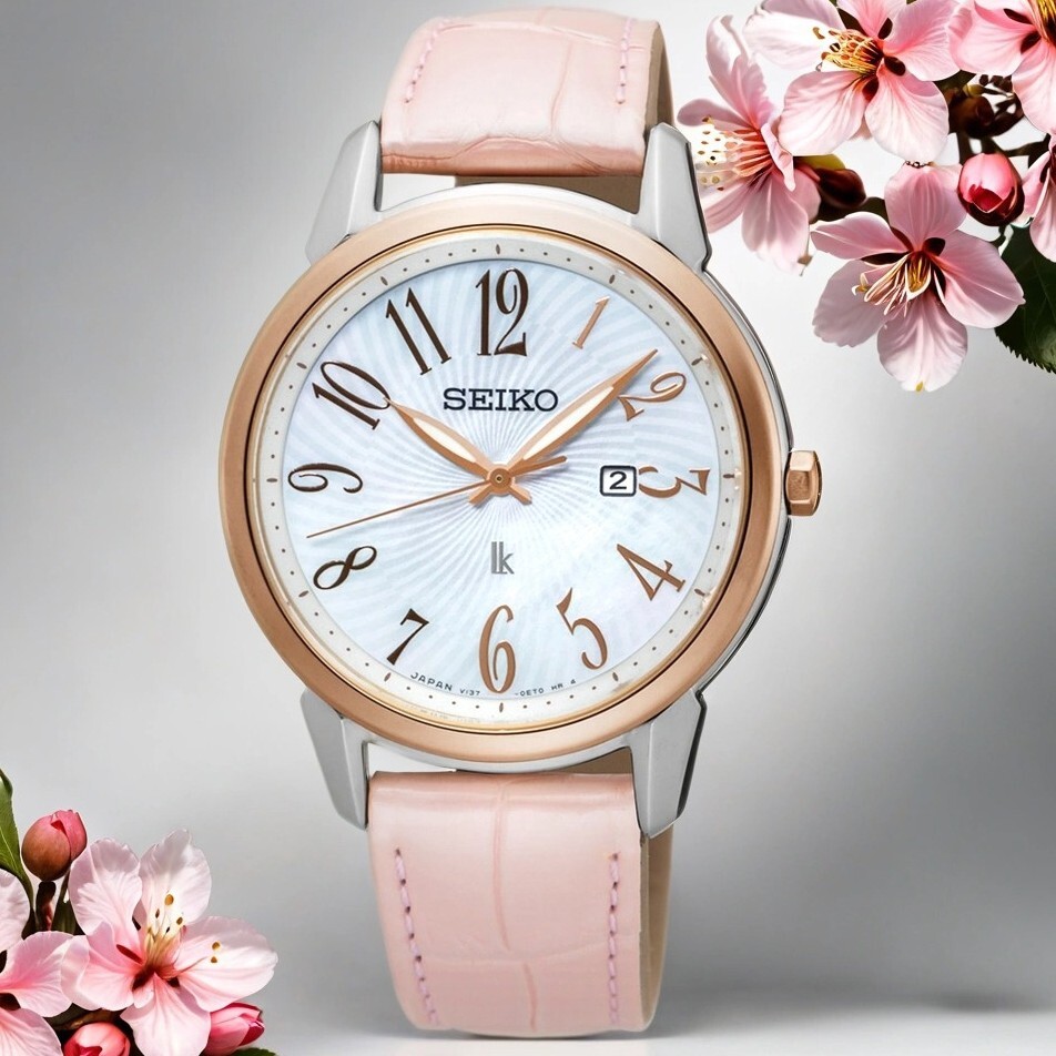 【SEIKO Lukia 精工】Lukia 現代女性 自信 閃耀 太陽能 皮帶 女錶 SBSA003