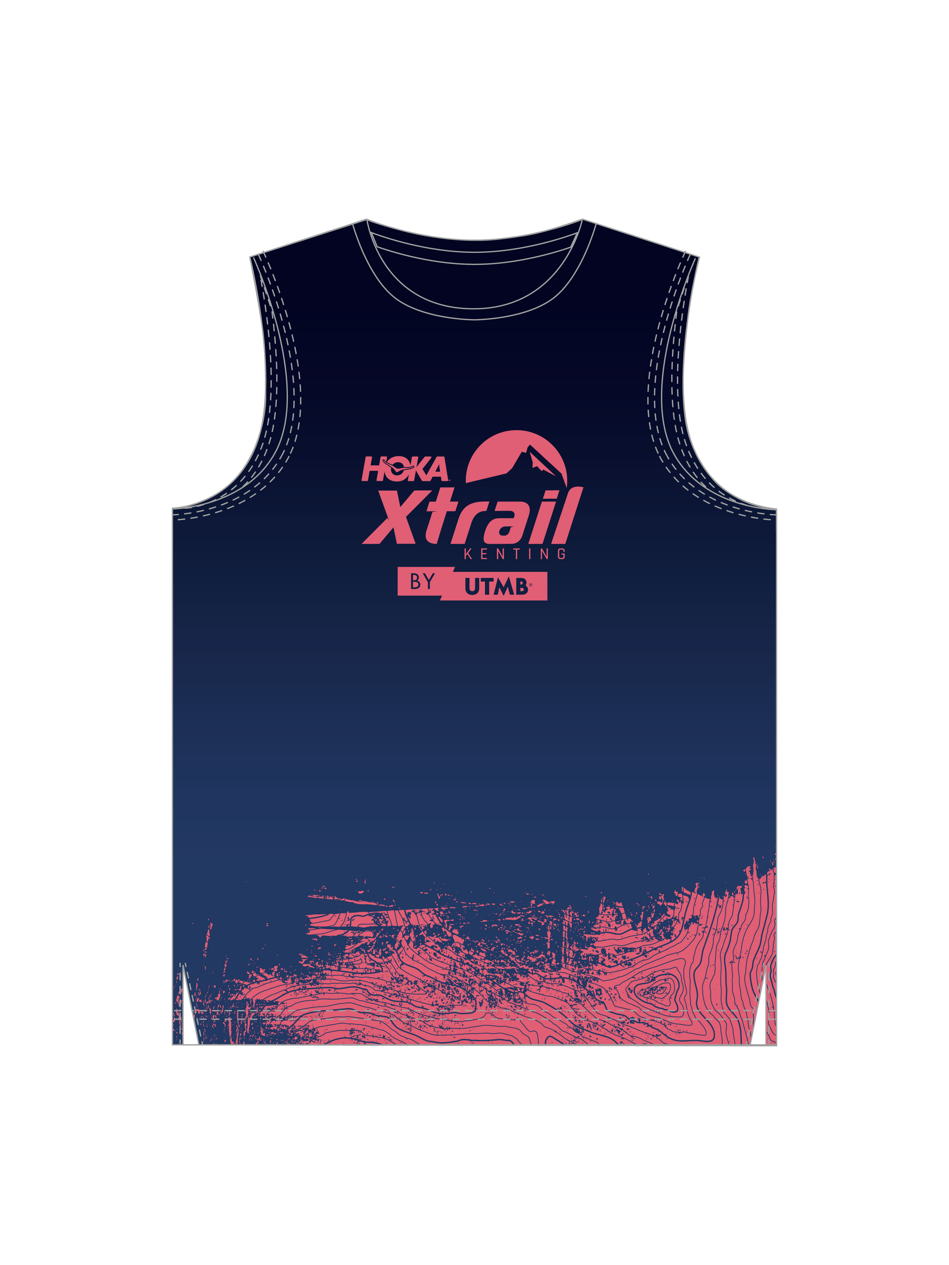 Xtrail BY UTMB運動男款背心
