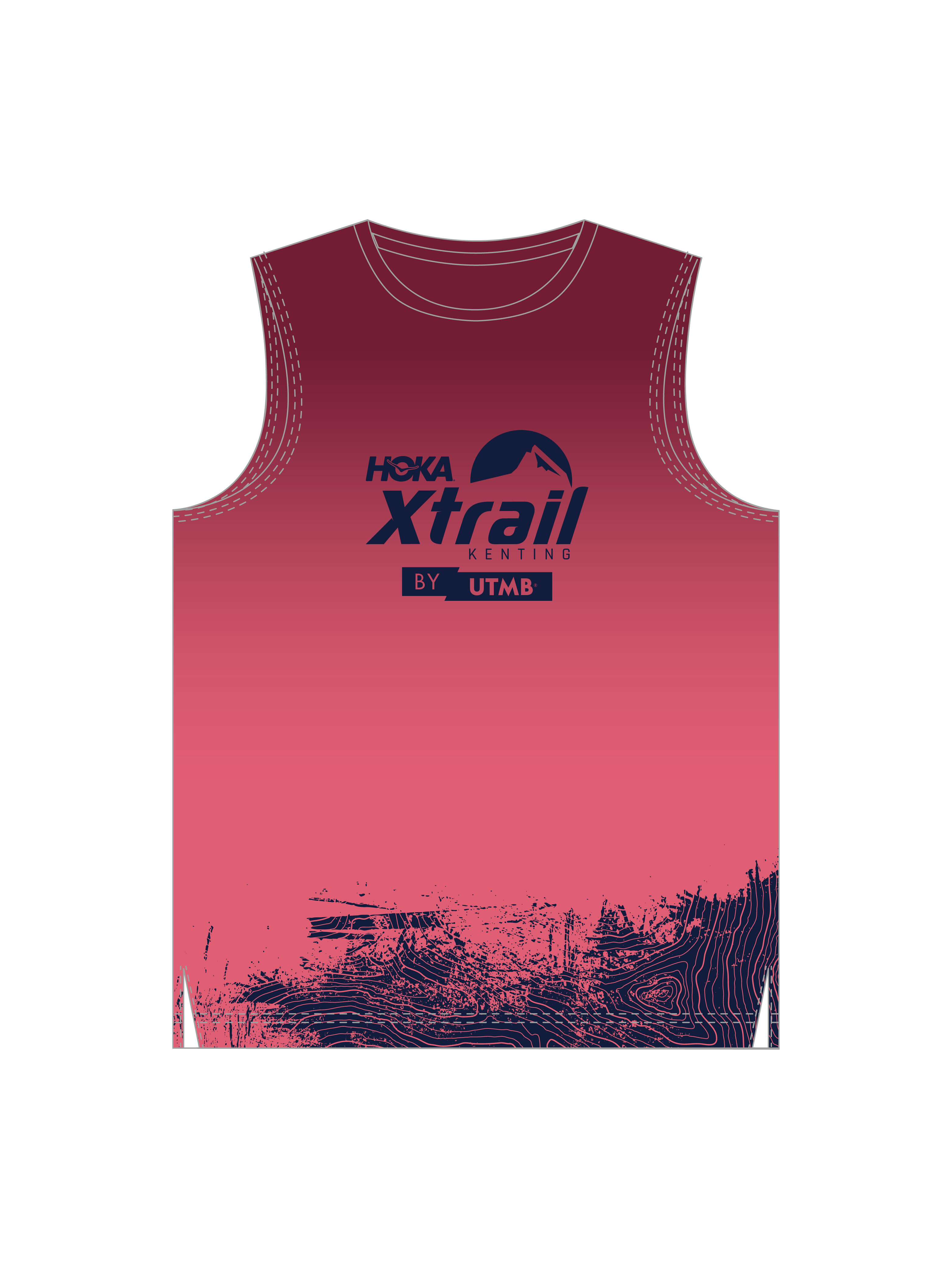 Xtrail BY UTMB運動男款背心