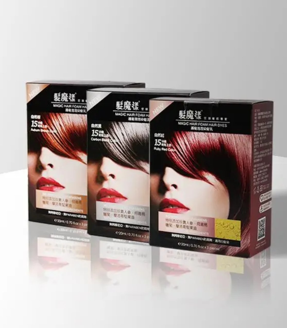 [S] ELIZE MAGIC HAIR BUBBLE DYE, 3 BOXES, SE31 (SE31)