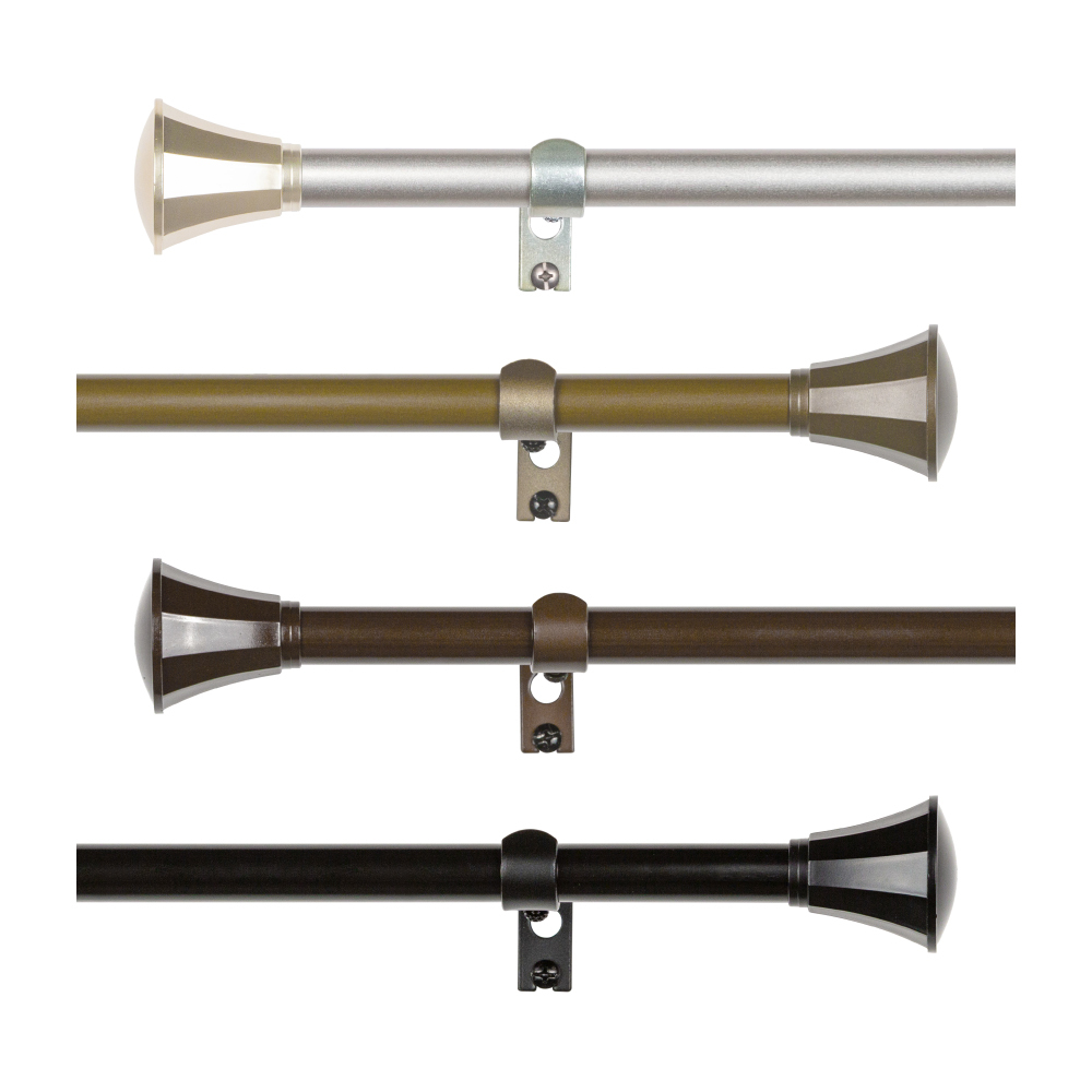 15.7mm│流星光束 │伸縮窗簾桿架│4色2尺寸