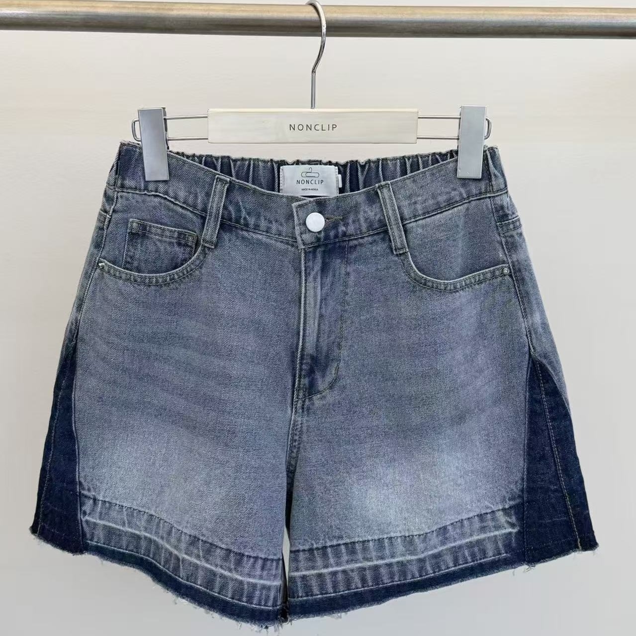 【Non-Clip】SOSO邊牛仔短褲 (A68-A71)