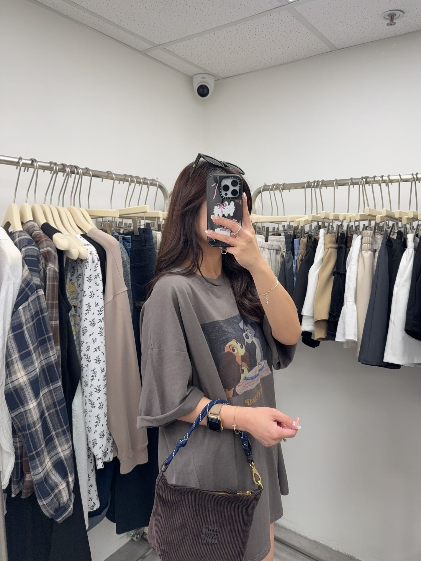 Lady and Tramp Tee(灰綠色)