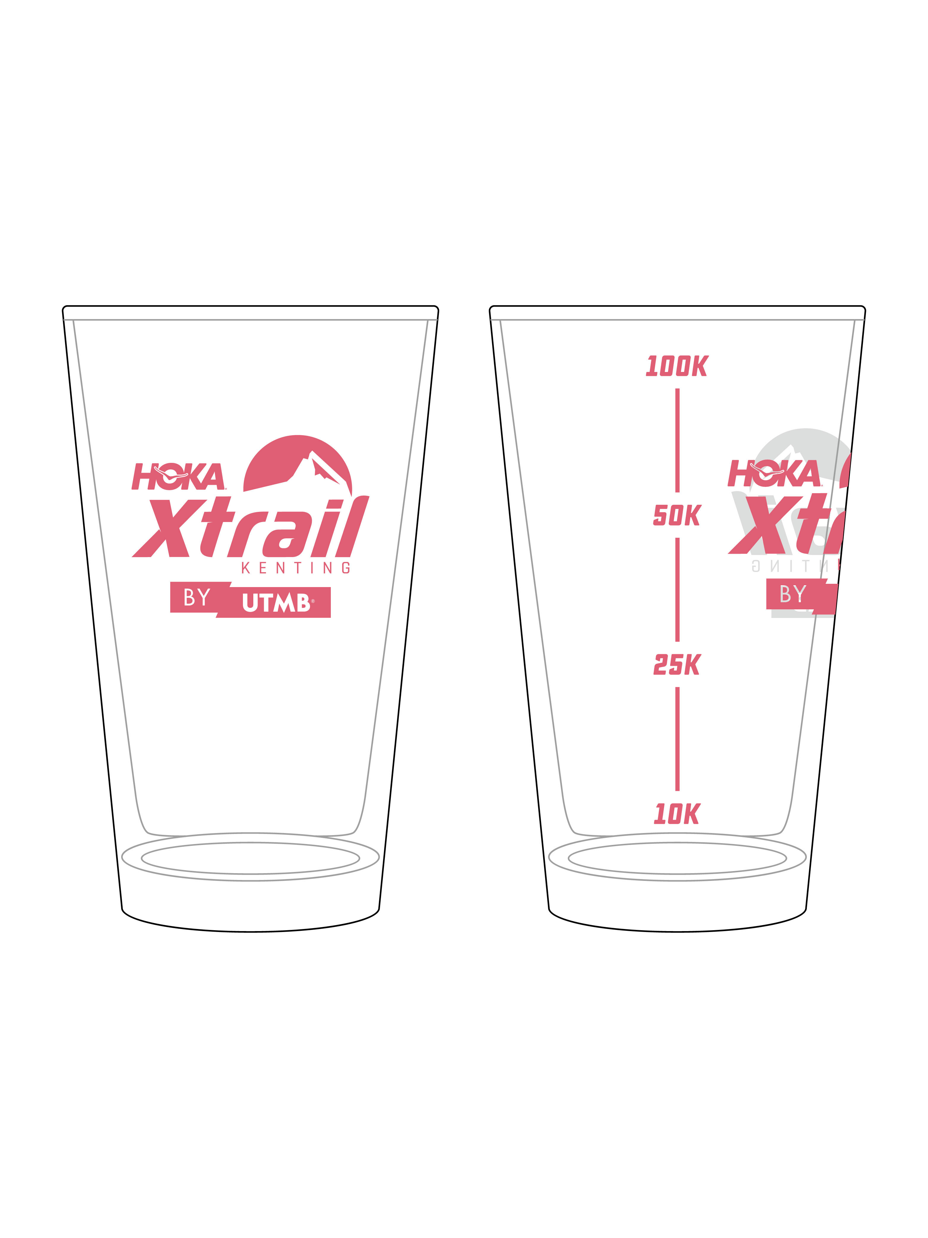 Xtrail BY UTMB品牌啤酒杯