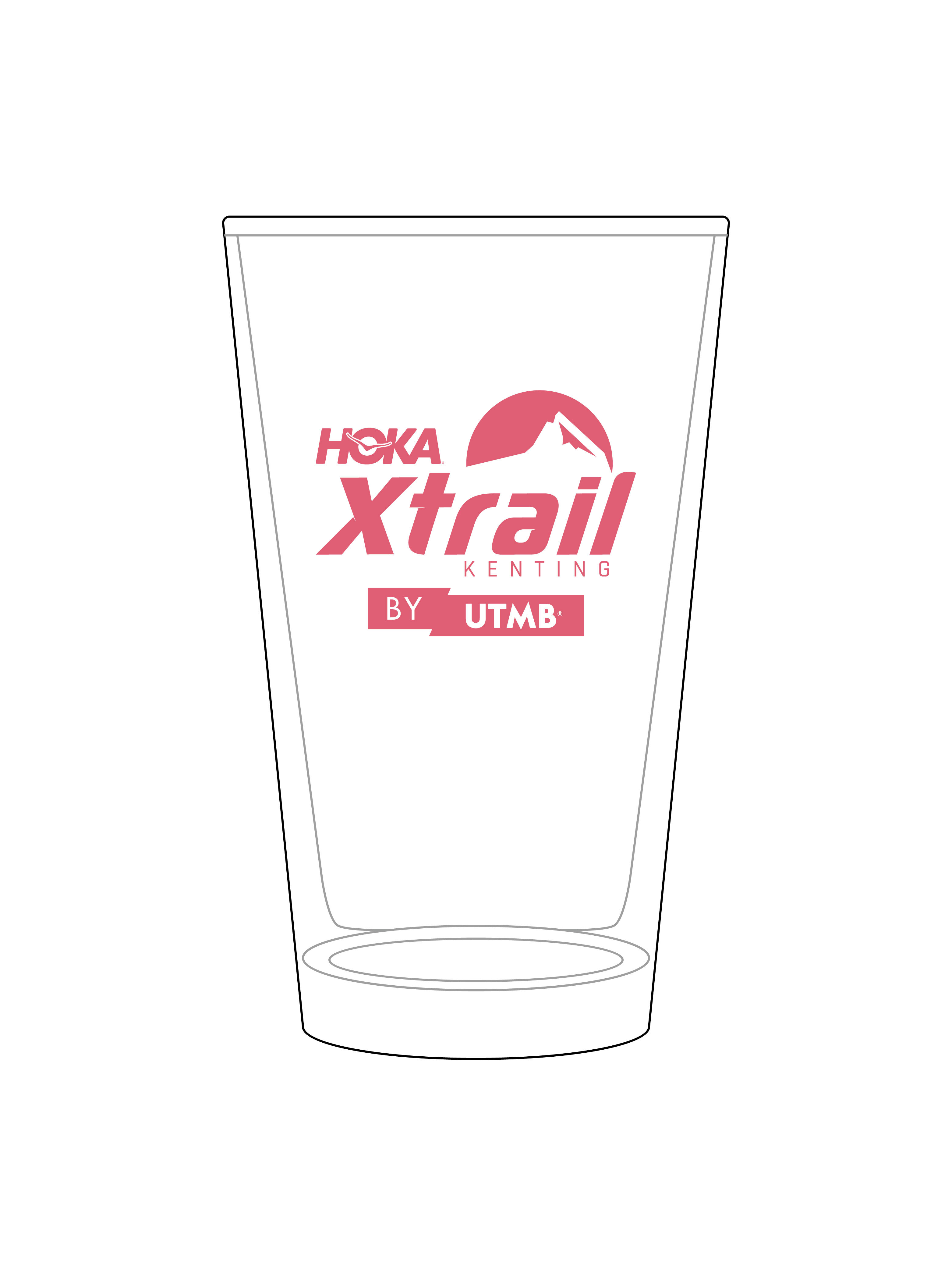Xtrail BY UTMB品牌啤酒杯