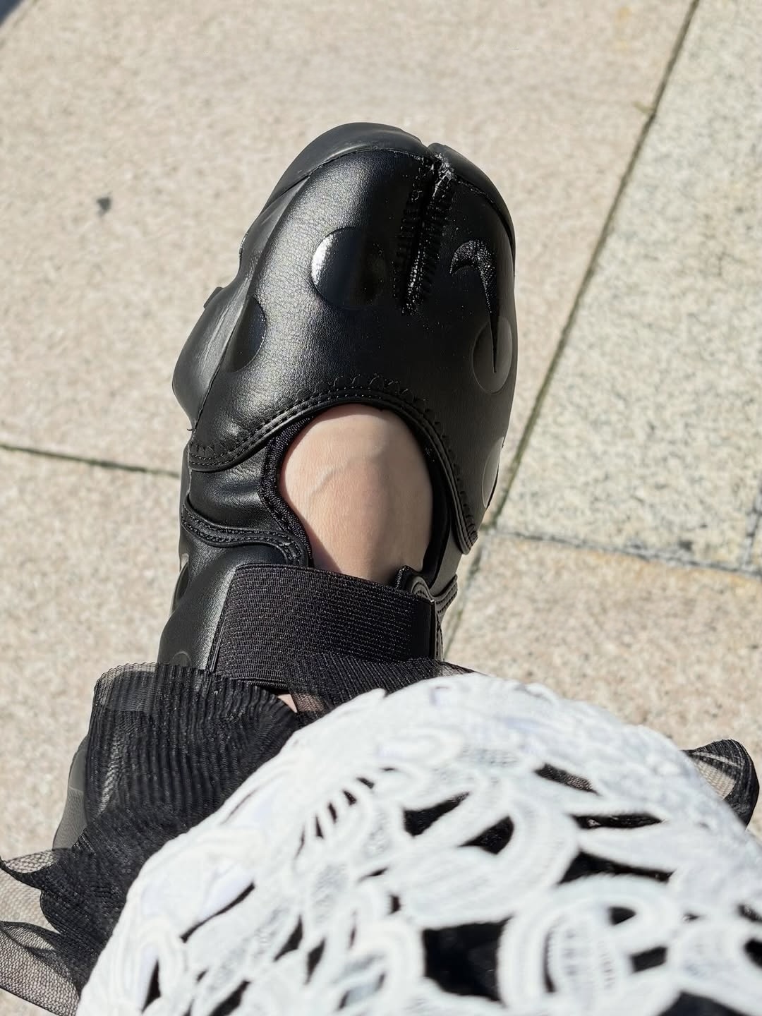 NIKE AIR RIFT "POLKA DOTS" 波點 點點 全黑 黑色 忍者鞋 分趾鞋 涼鞋 女鞋 IR1226-002 / 預購