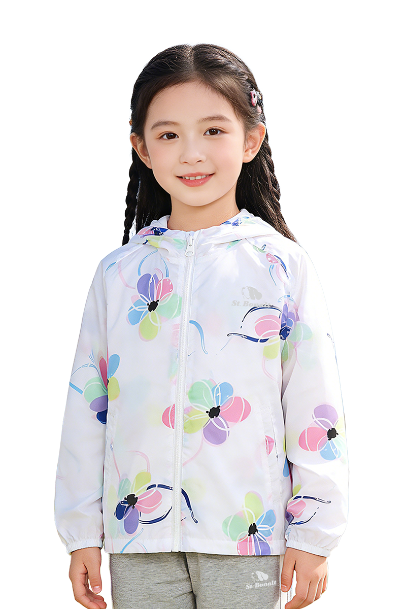 CTRism超輕透連帽防曬衣｜童款 SK0018 (空調外套 冷氣房外套 透氣 抗UV 防曬外套  皮膚衣)