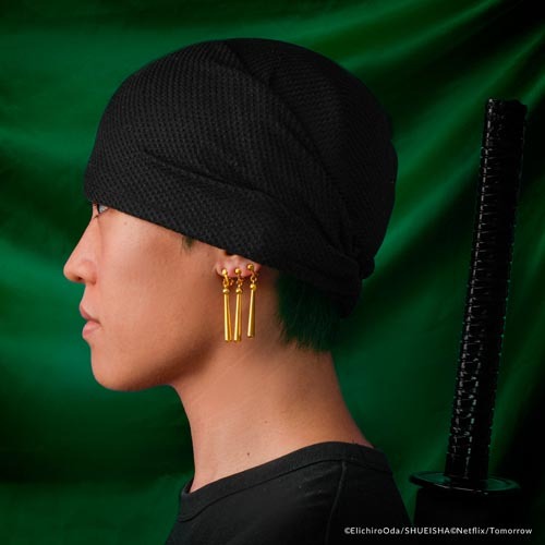 海賊王頭巾與耳環組 - 索隆