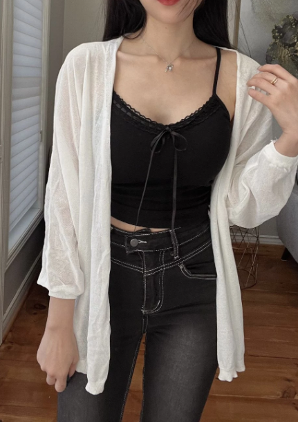 【拆禮物】DOMISS蕾絲背心細肩帶 Bra背心