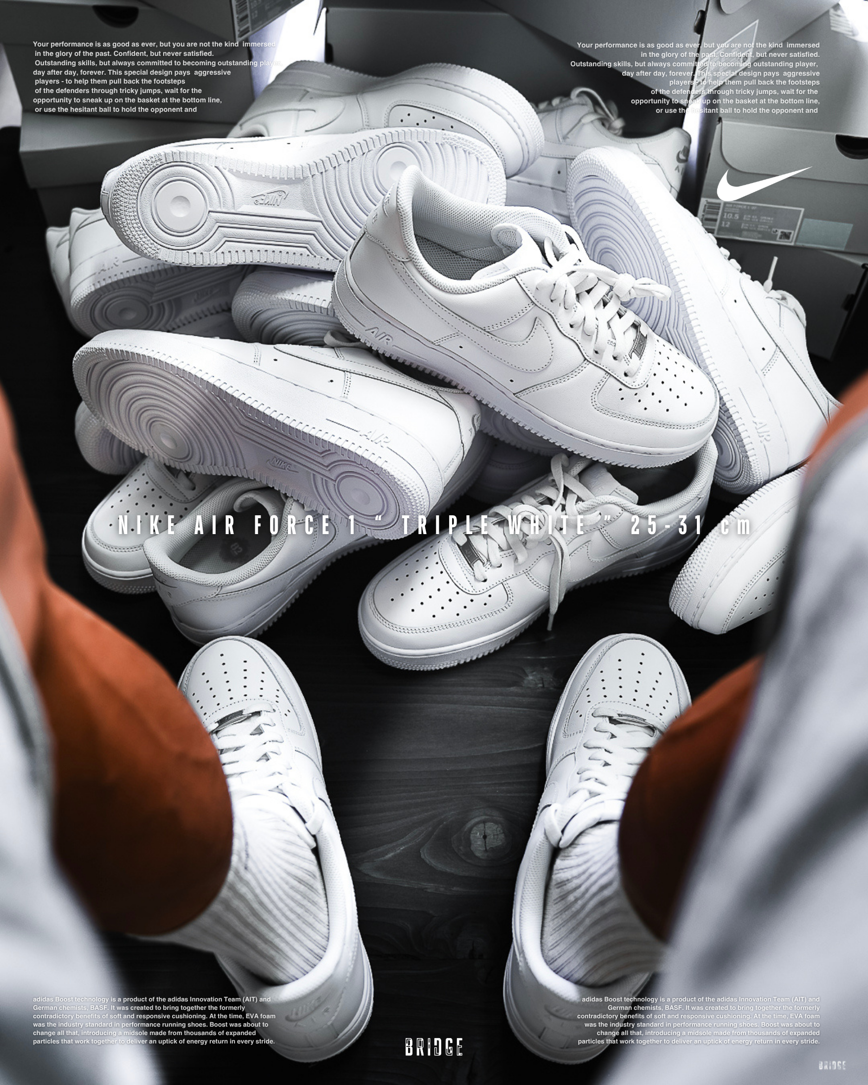 『定價持續漲 這裡不變！』全白鐵牌 NIKE AIR FOCE 1
