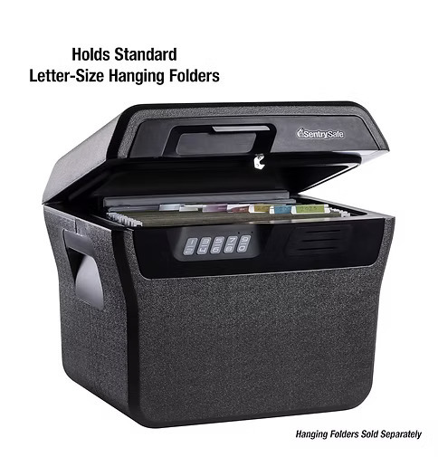 SentrySafe     FHW40300‧防火防水電子密碼‧便攜保險箱‧18.6公升‧香港行貨,原廠1年保養‧