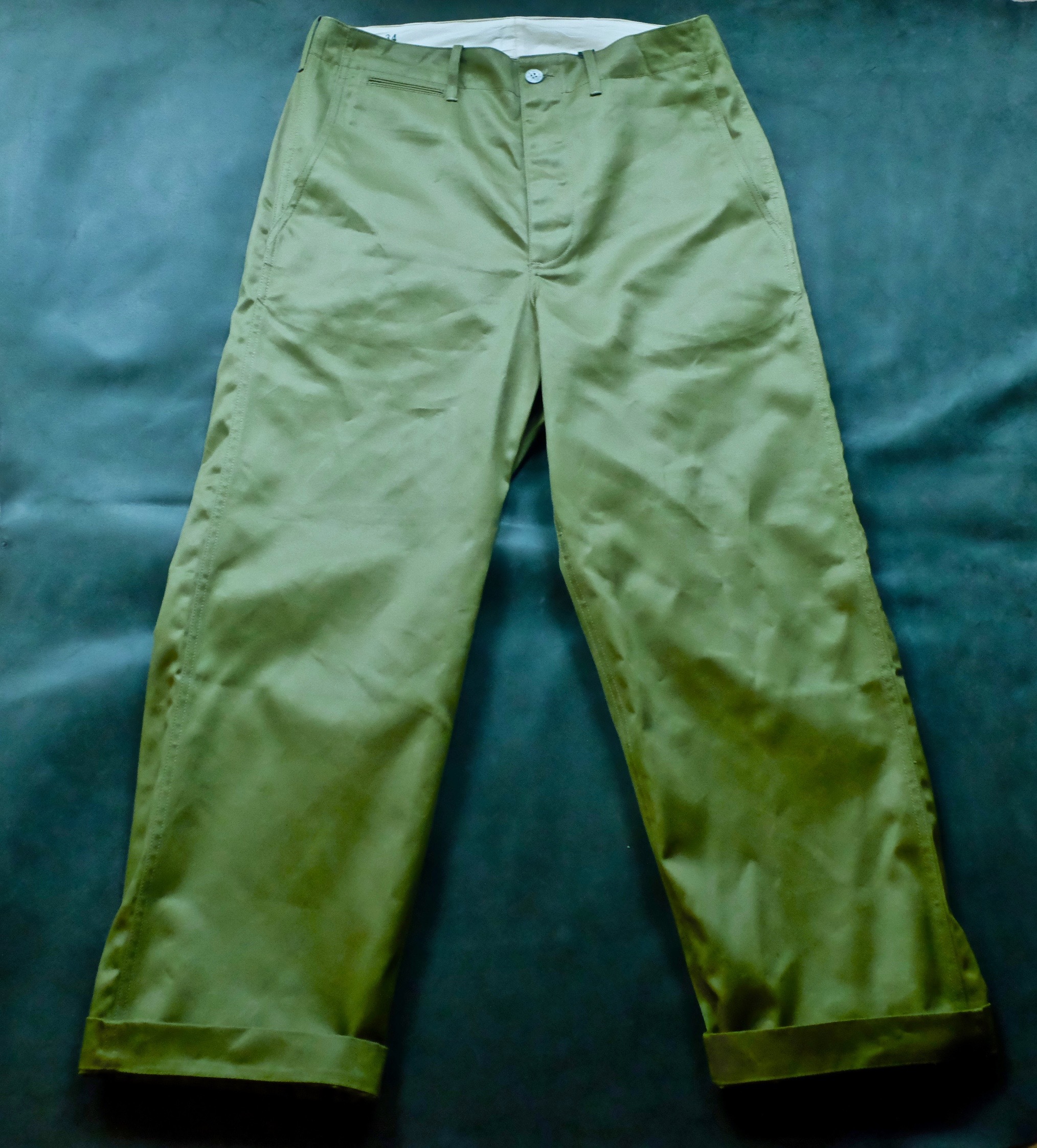 HOUSTON M-1941 Chino Trousers Olive Drab