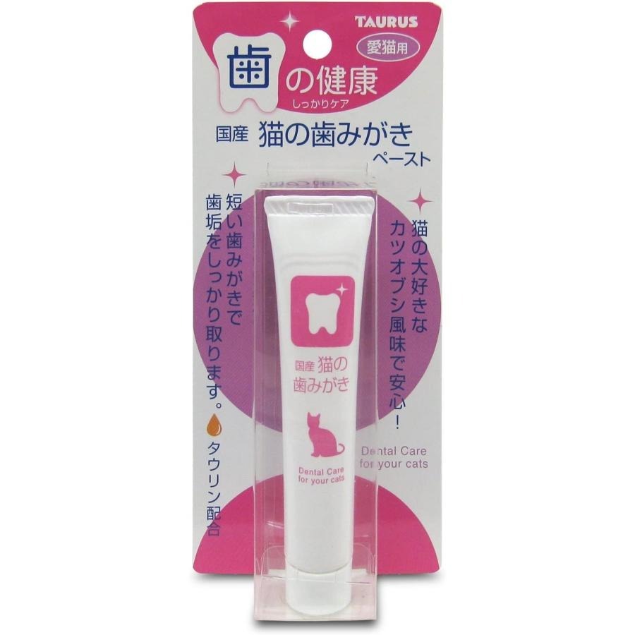 Taurus - 貓用牙膏 (鰹魚味) 21g  [貓用]