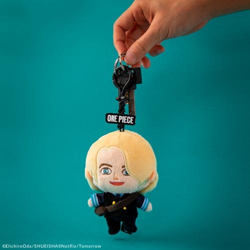 海賊王鑰匙圈毛絨公仔 - 香吉士