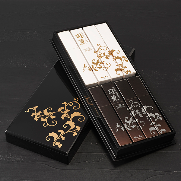 [日本香堂] 線香　司薫　進物　二種香(白檀・沈香)8箱入